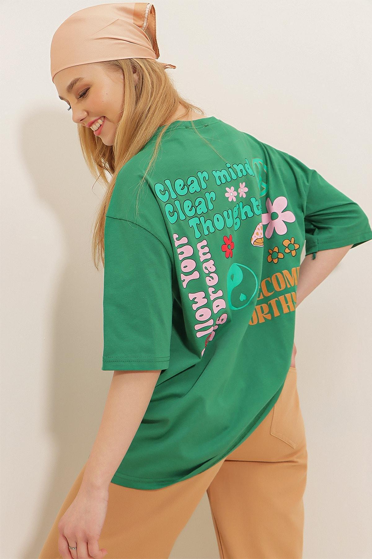 T-Shirt - White - Oversize, single, White, medium