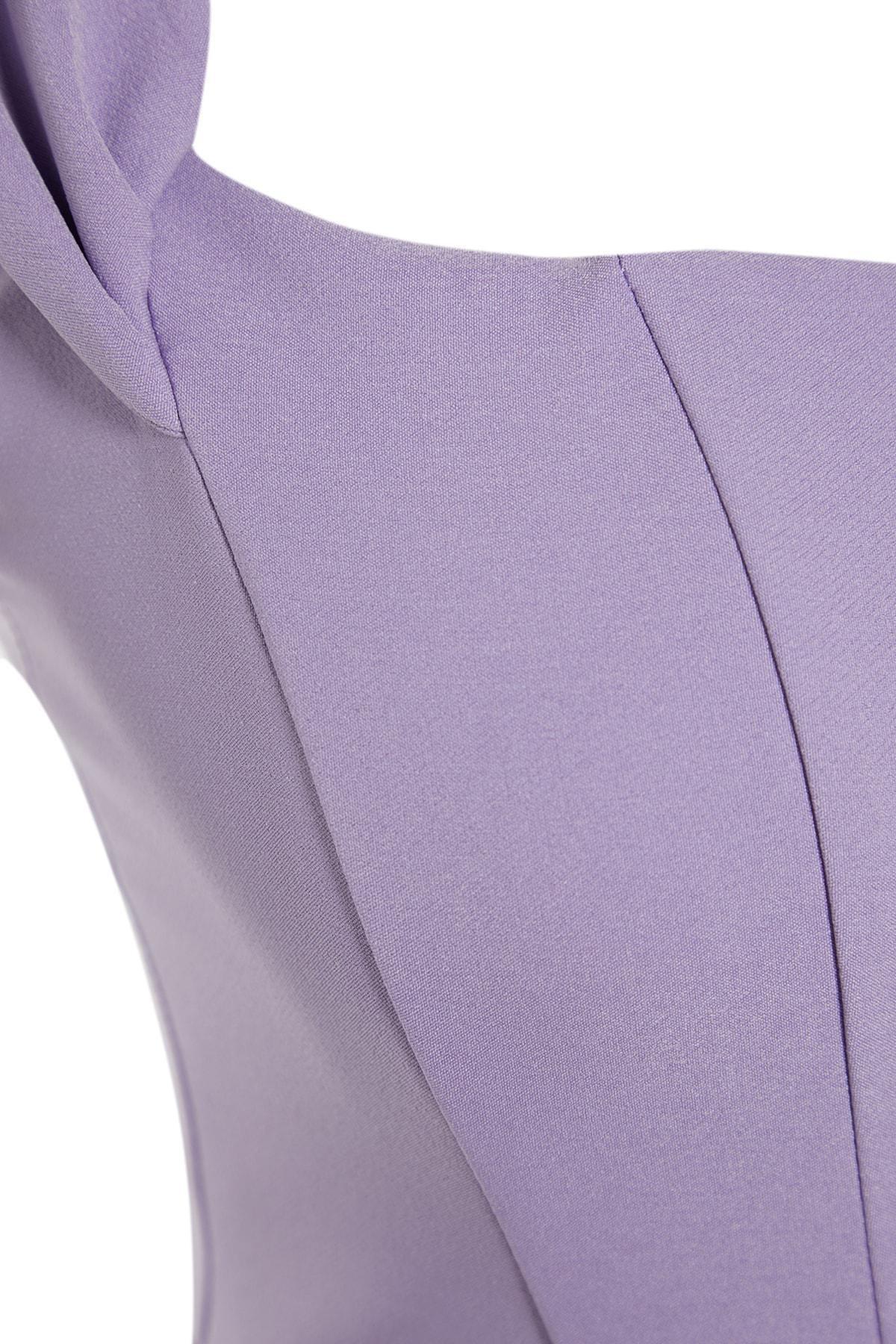 فستان مناسبات بقصة ضيقة، بنفسجي, Purple, large image number 9