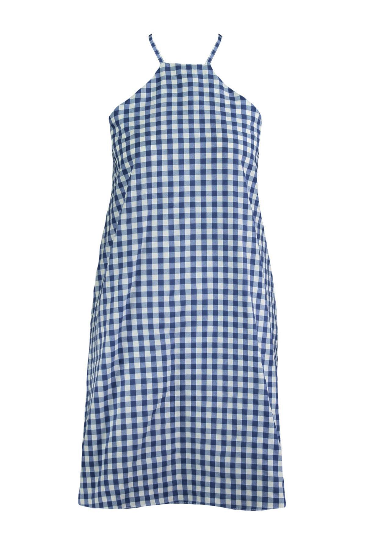 Blue Shift Dress, , large image number 5