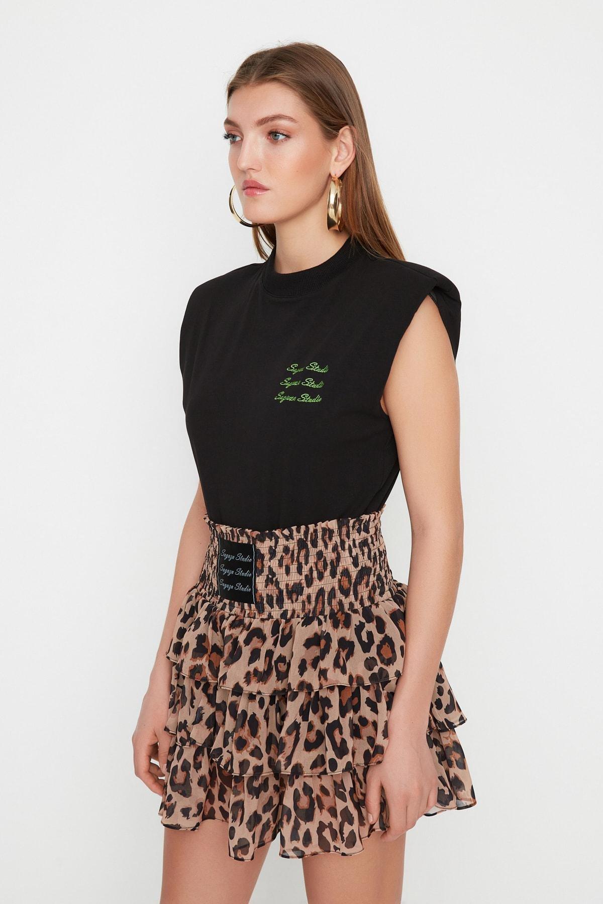Black Women Crew Neck, , large image number 3