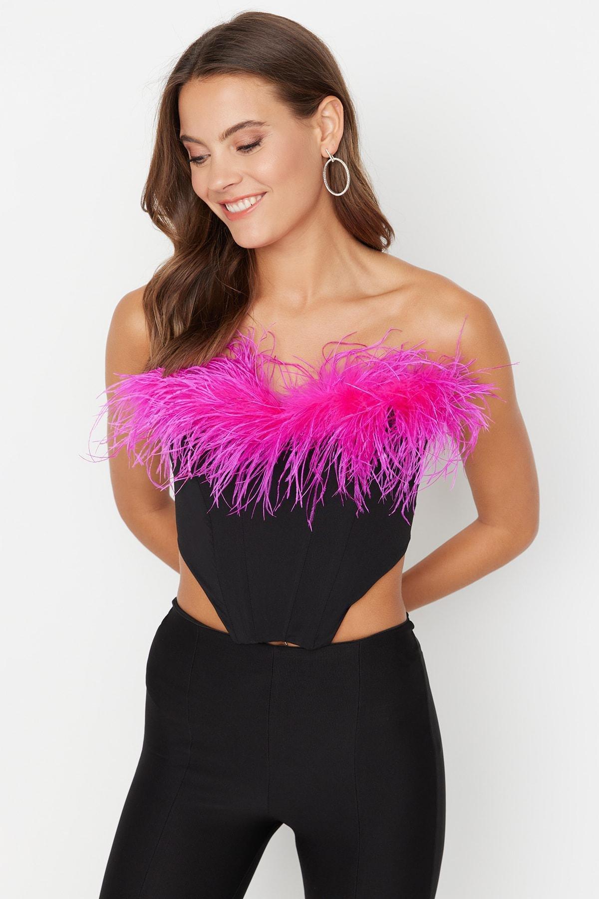 White Plain Crop Top, , large image number 10