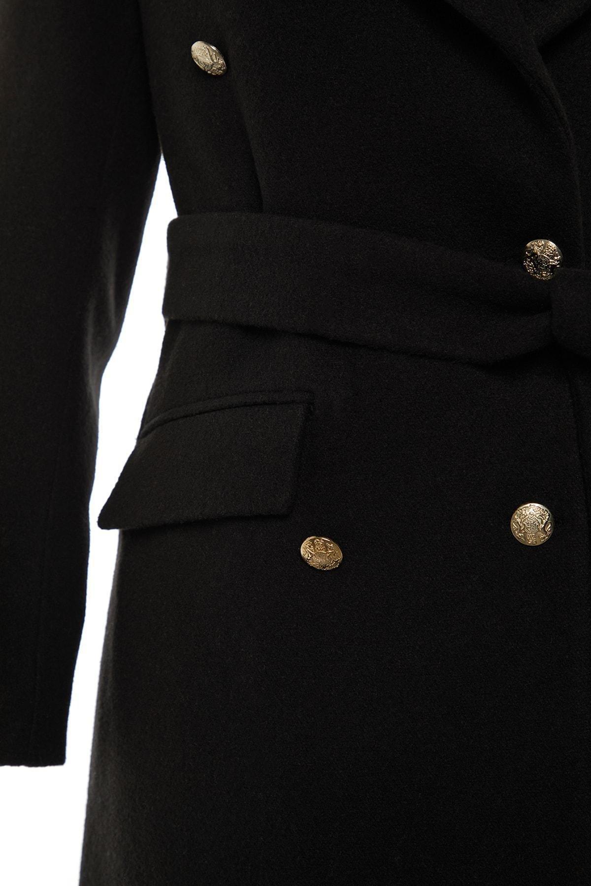Black Long Shift Dress, , large image number 5