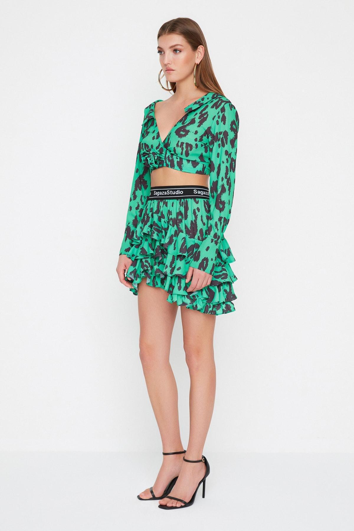 Multicolour Mini Skirt, , large image number 2