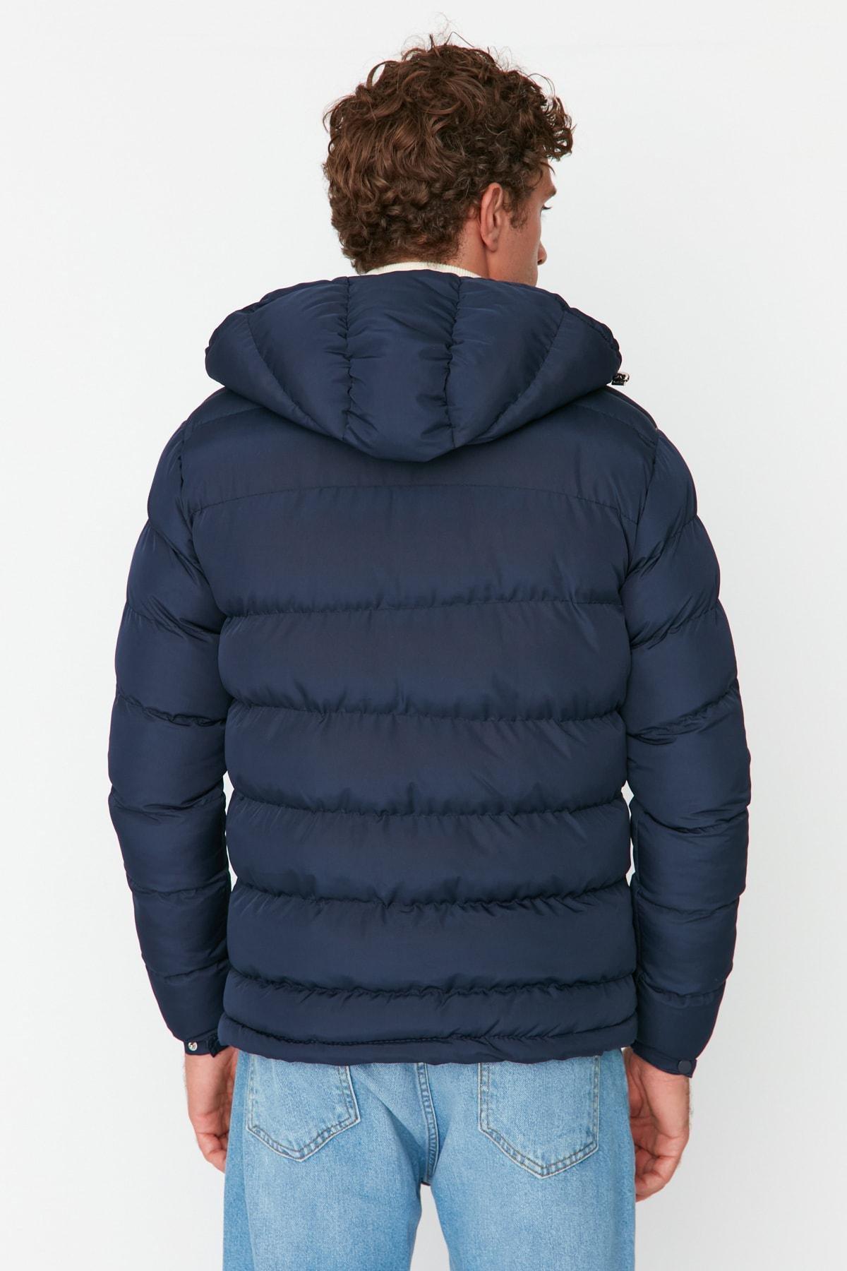 Trendyol - Blue Puffer Jacket