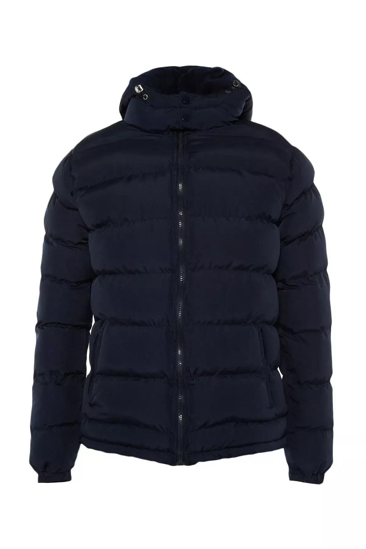 Blue Puffer Jacket, Dark blue, large image number 9