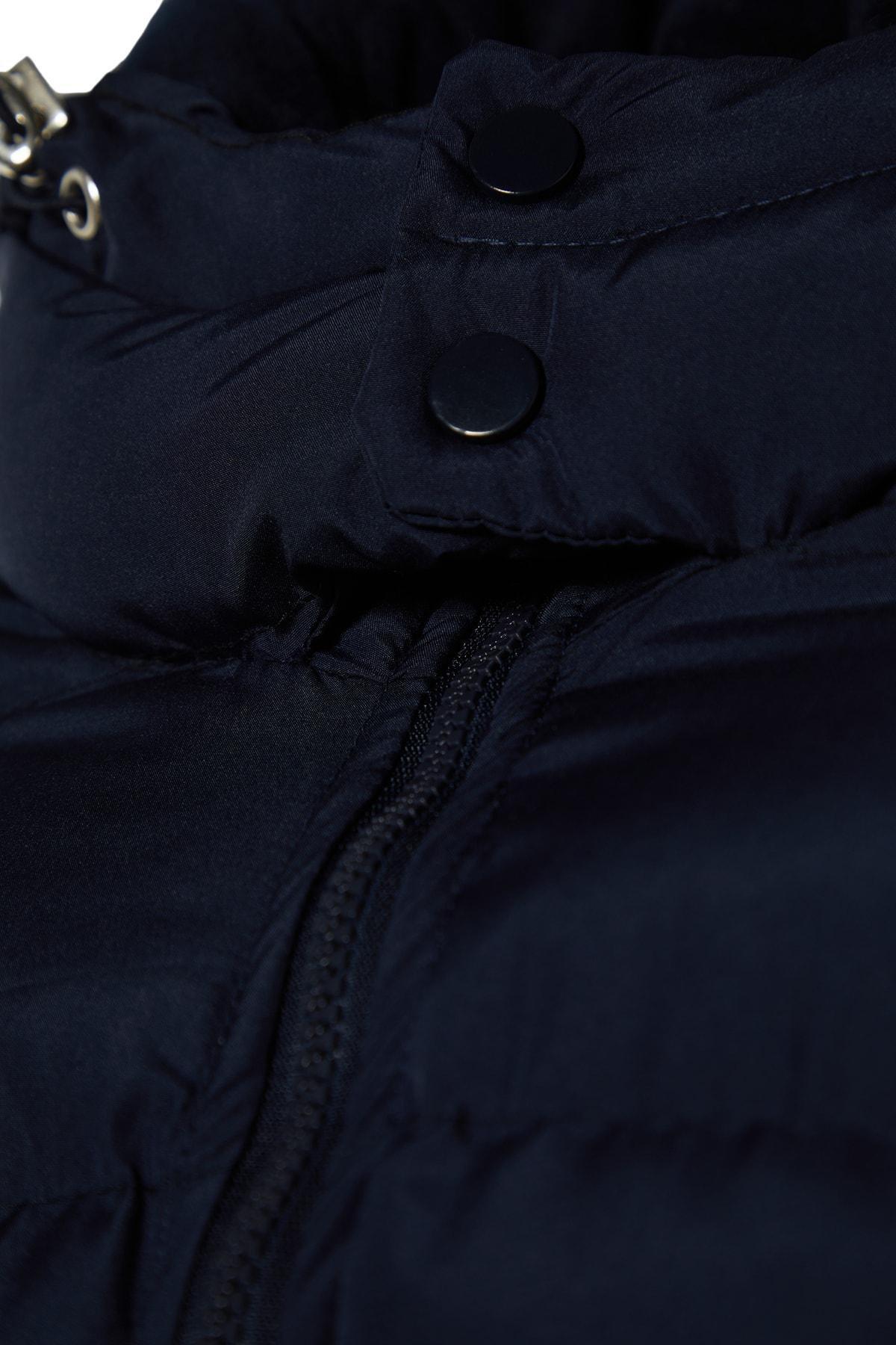 Blue Puffer Jacket, Dark blue, large image number 10