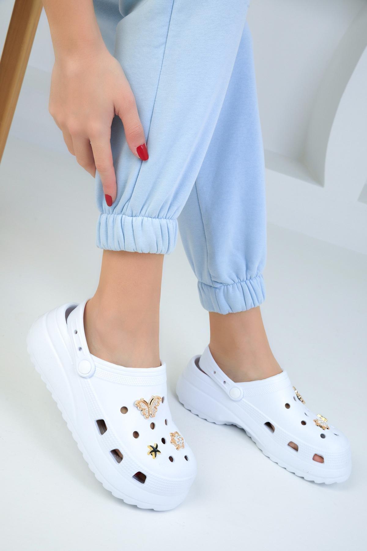 White Slippers, , large image number 1