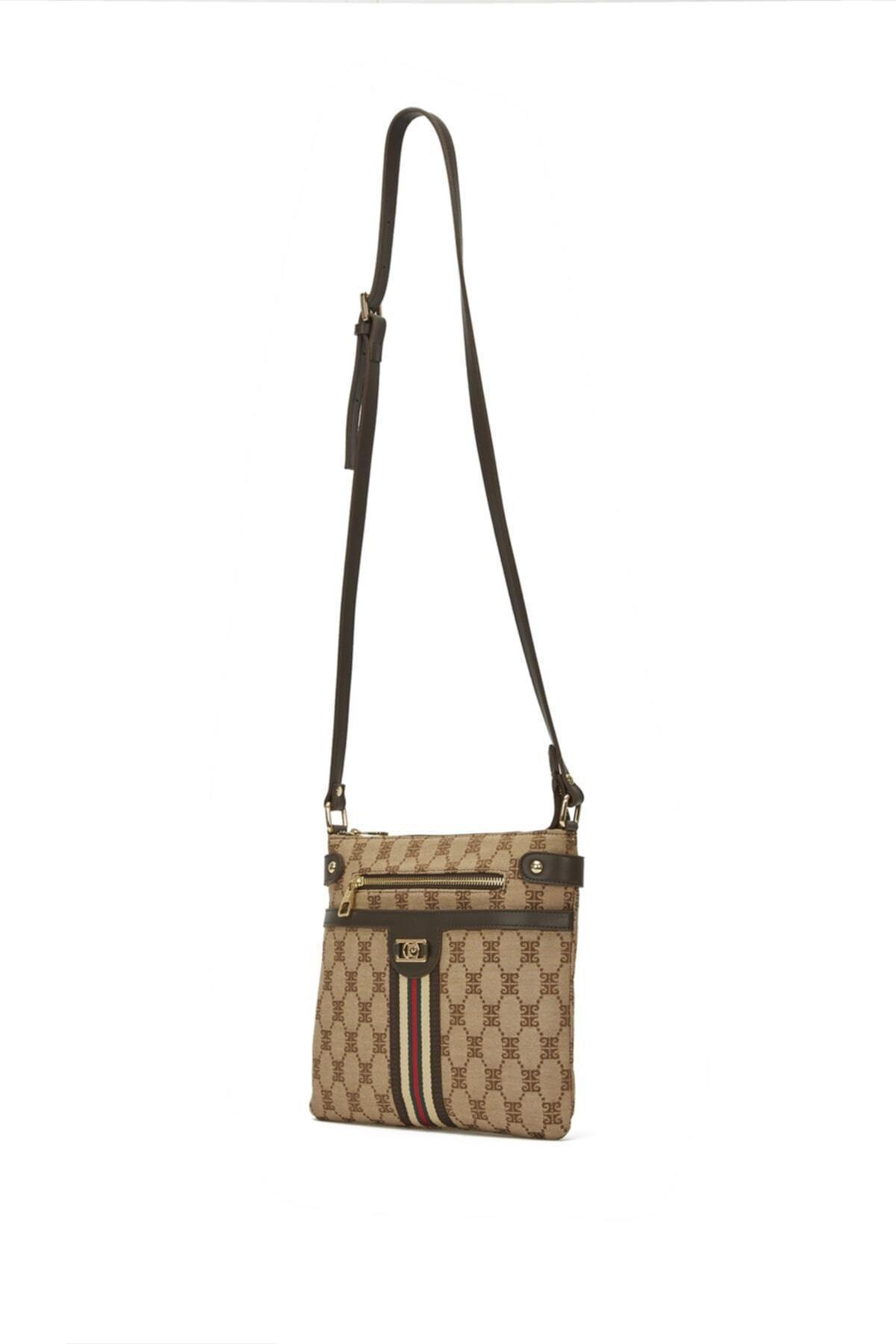 Brown Shoulder Bag, COFFEE, large image number 2