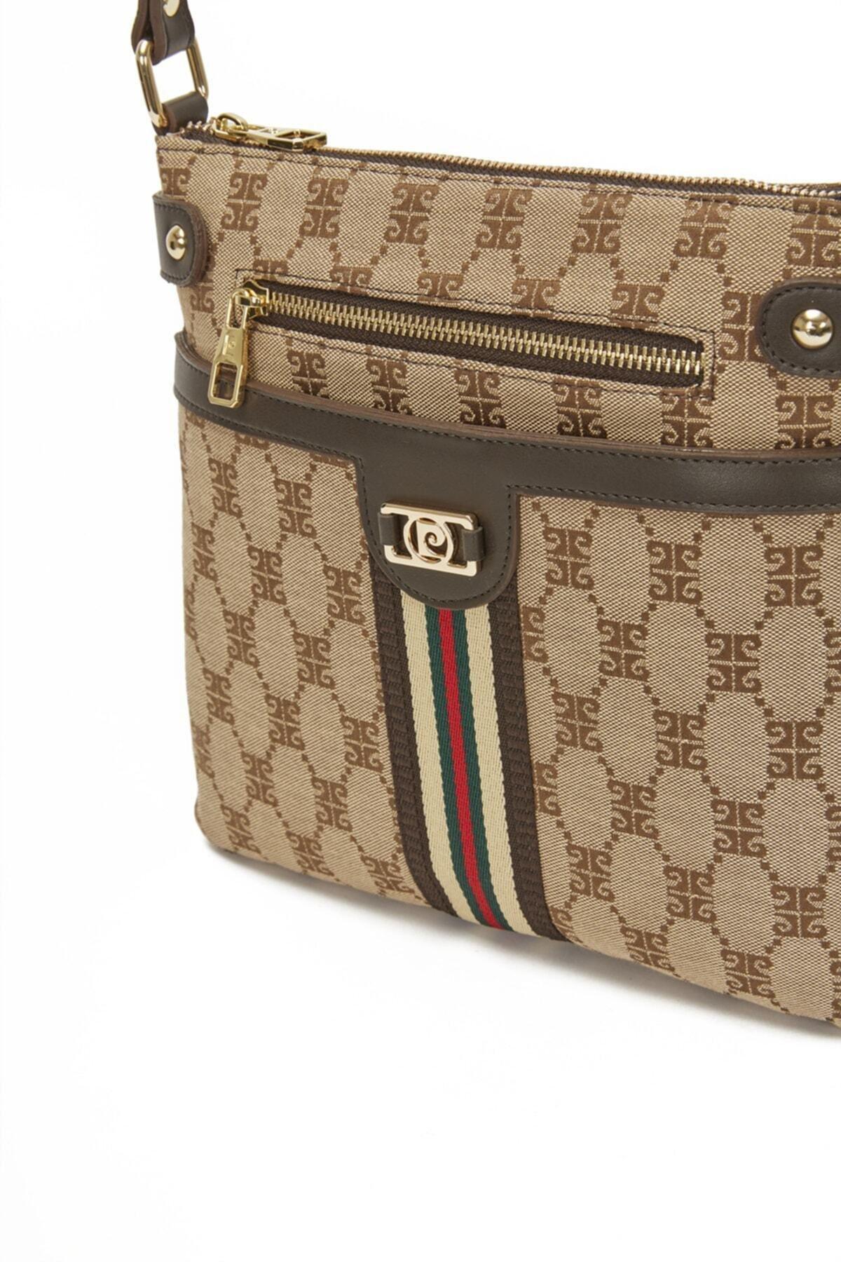 Brown Shoulder Bag, COFFEE, large image number 3