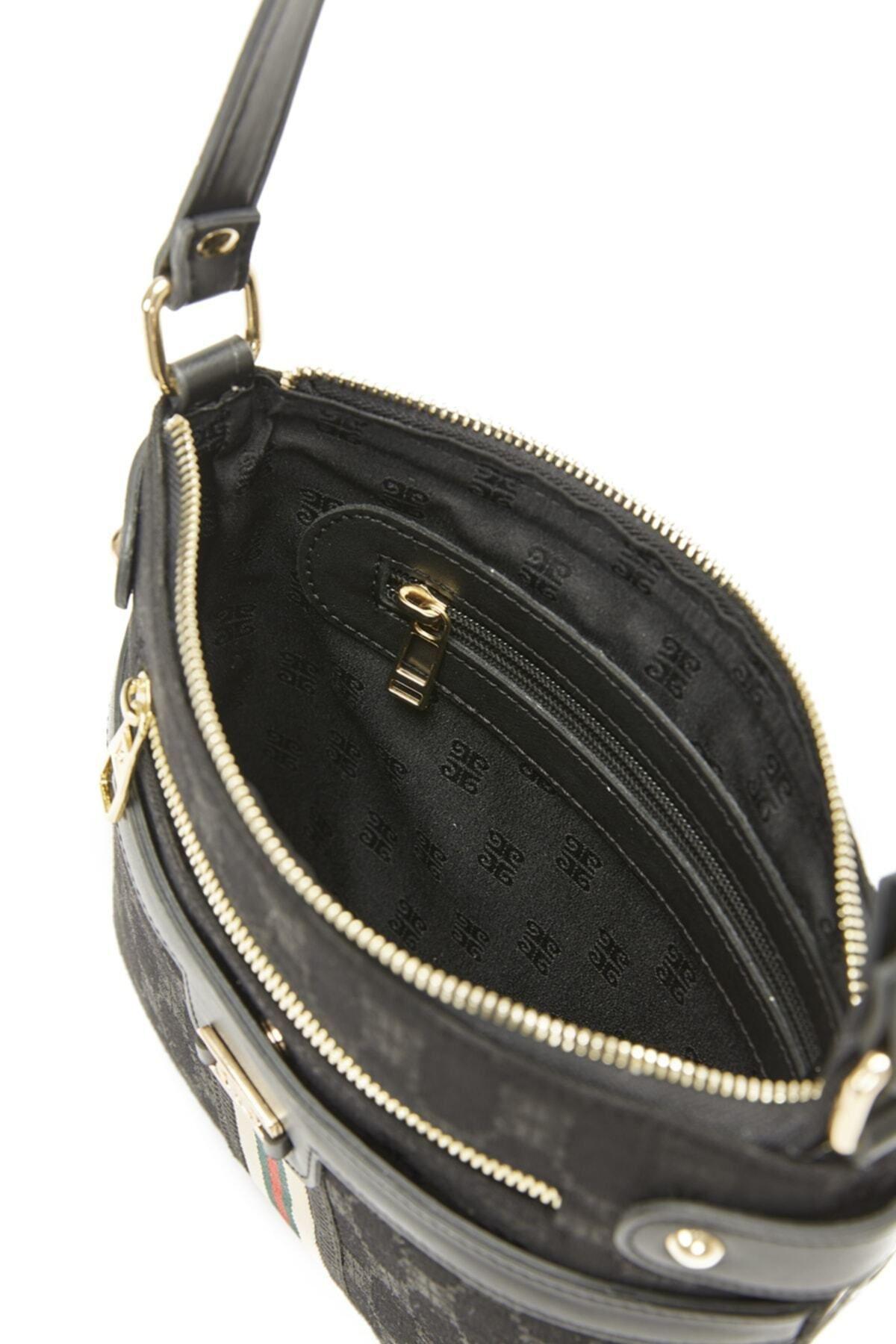 STD Black Womens Shoulder Bag 05PO22Y1650 Classic, 1 pc, BLACK, large image number 3