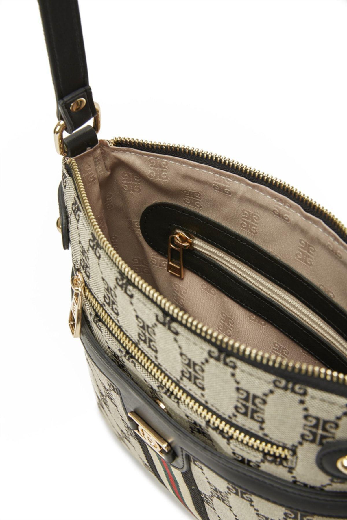 Stone Womens Shoulder Bag 05PO22Y1650, 1 pc, STONE, large image number 4