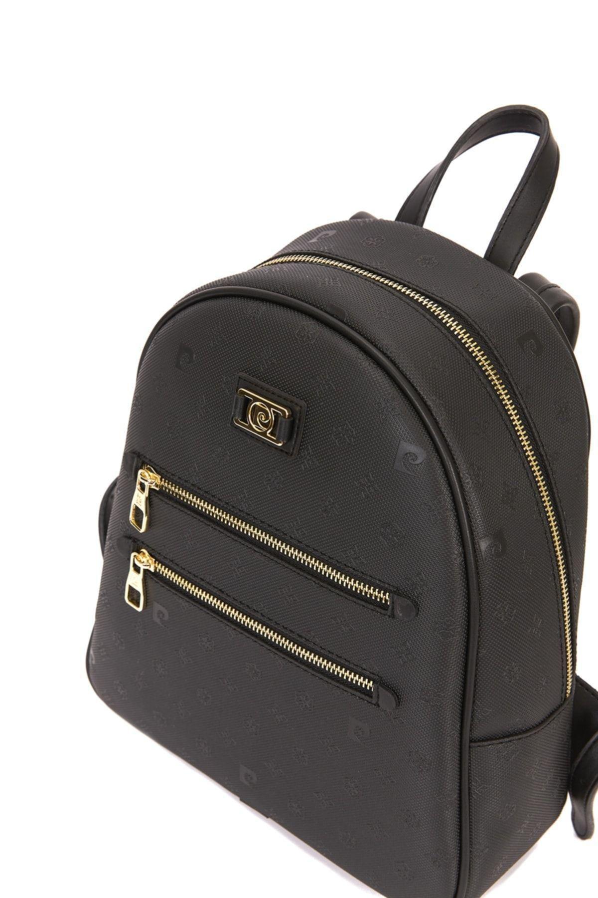 Black Print Backpack, C101_6497, large image number 1