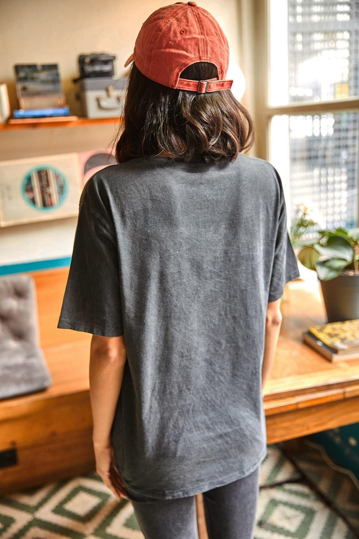 Grey Regular T-Shirt, Anthracite Nature, large image number 4