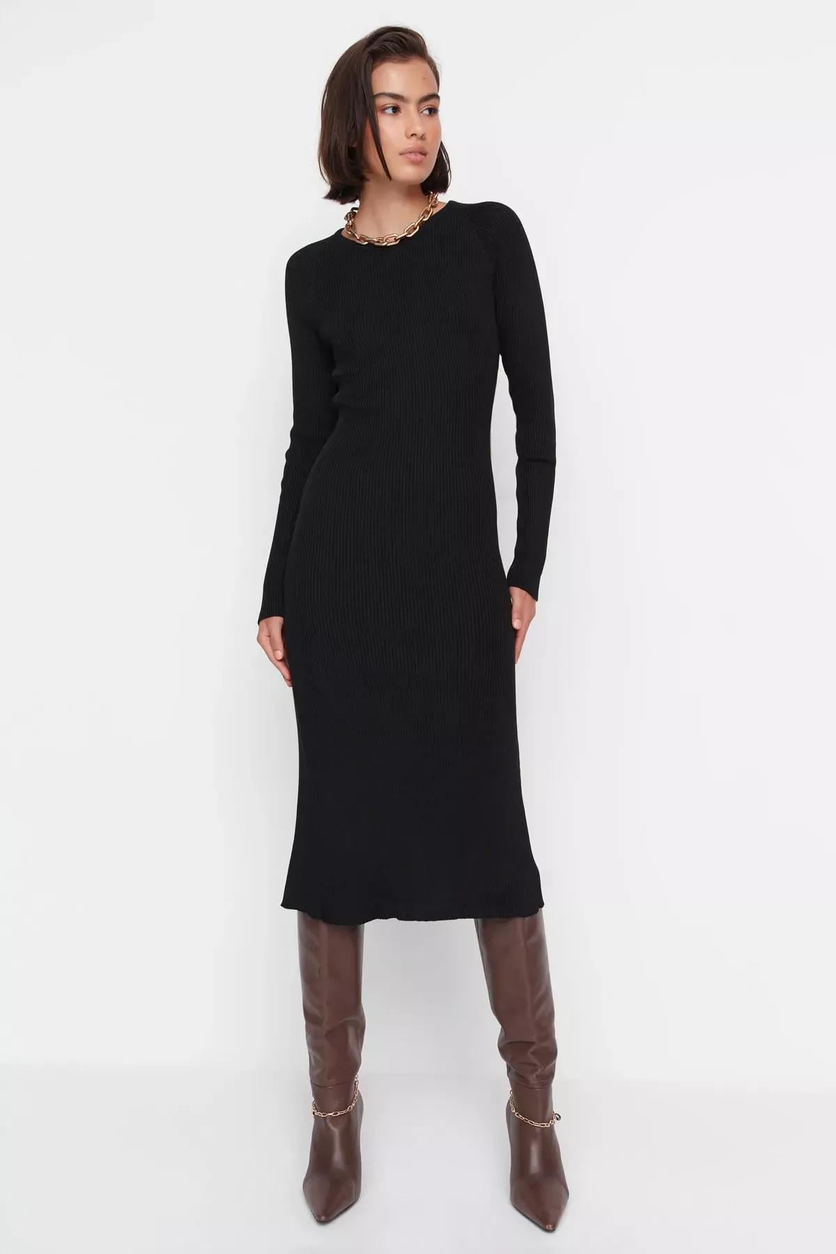Black Bodycon Dress, , large image number 0