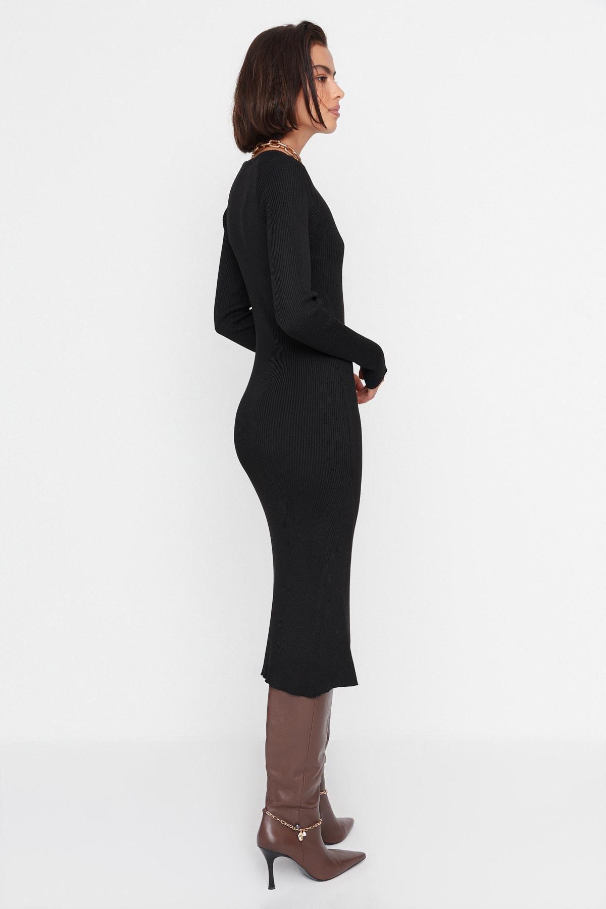 Black Bodycon Dress, , large image number 3
