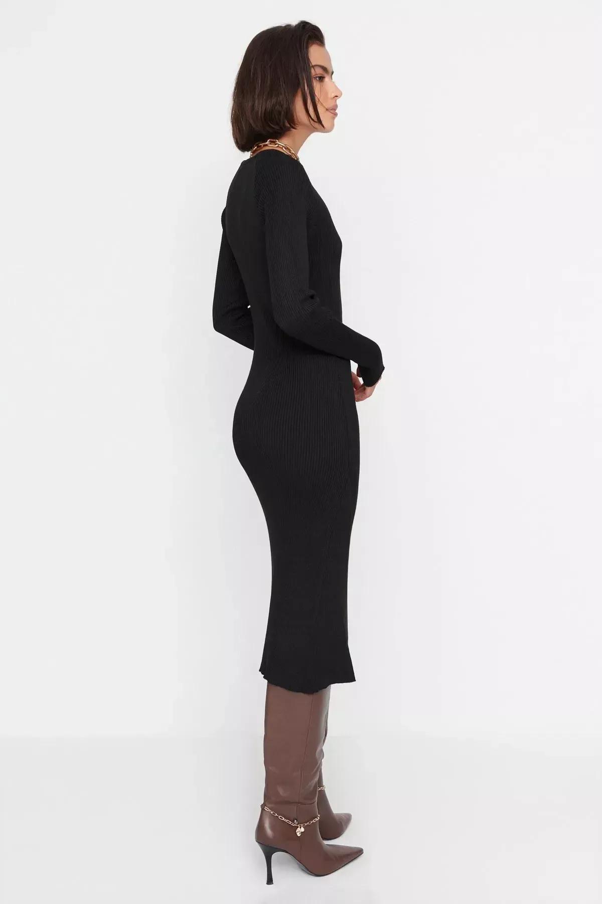 Black Bodycon Dress, , large image number 3