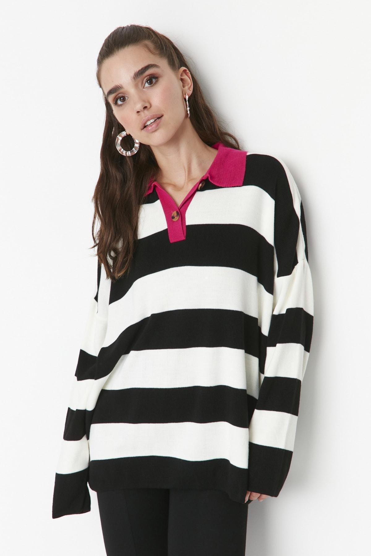 Black Polo Neck Sweater, , large image number 0
