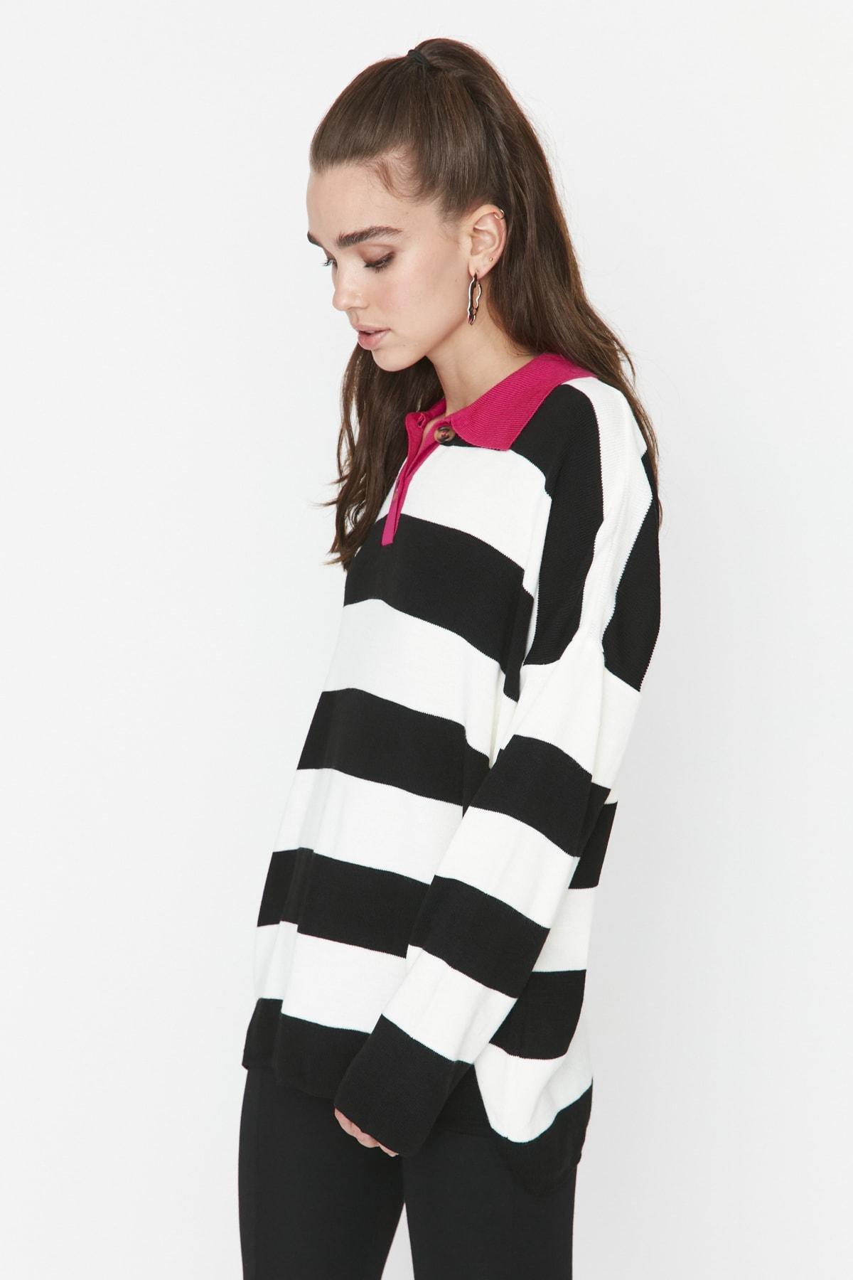 Black Polo Neck Sweater, , large image number 1