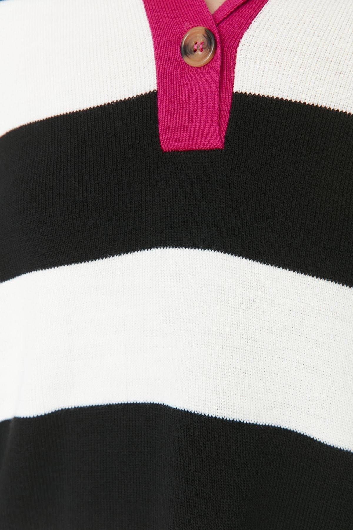 Black Polo Neck Sweater, , large image number 2