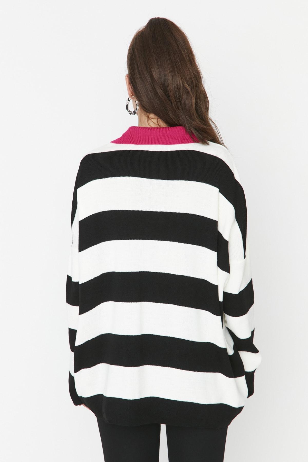 Black Polo Neck Sweater, , large image number 3