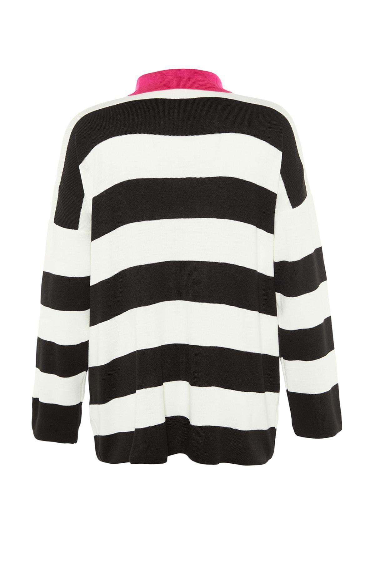 Black Polo Neck Sweater, , large image number 6