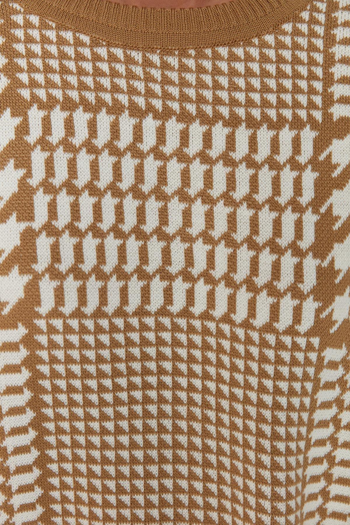 Brown Crew Neck Co-Ord Set, Brown, large image number 2