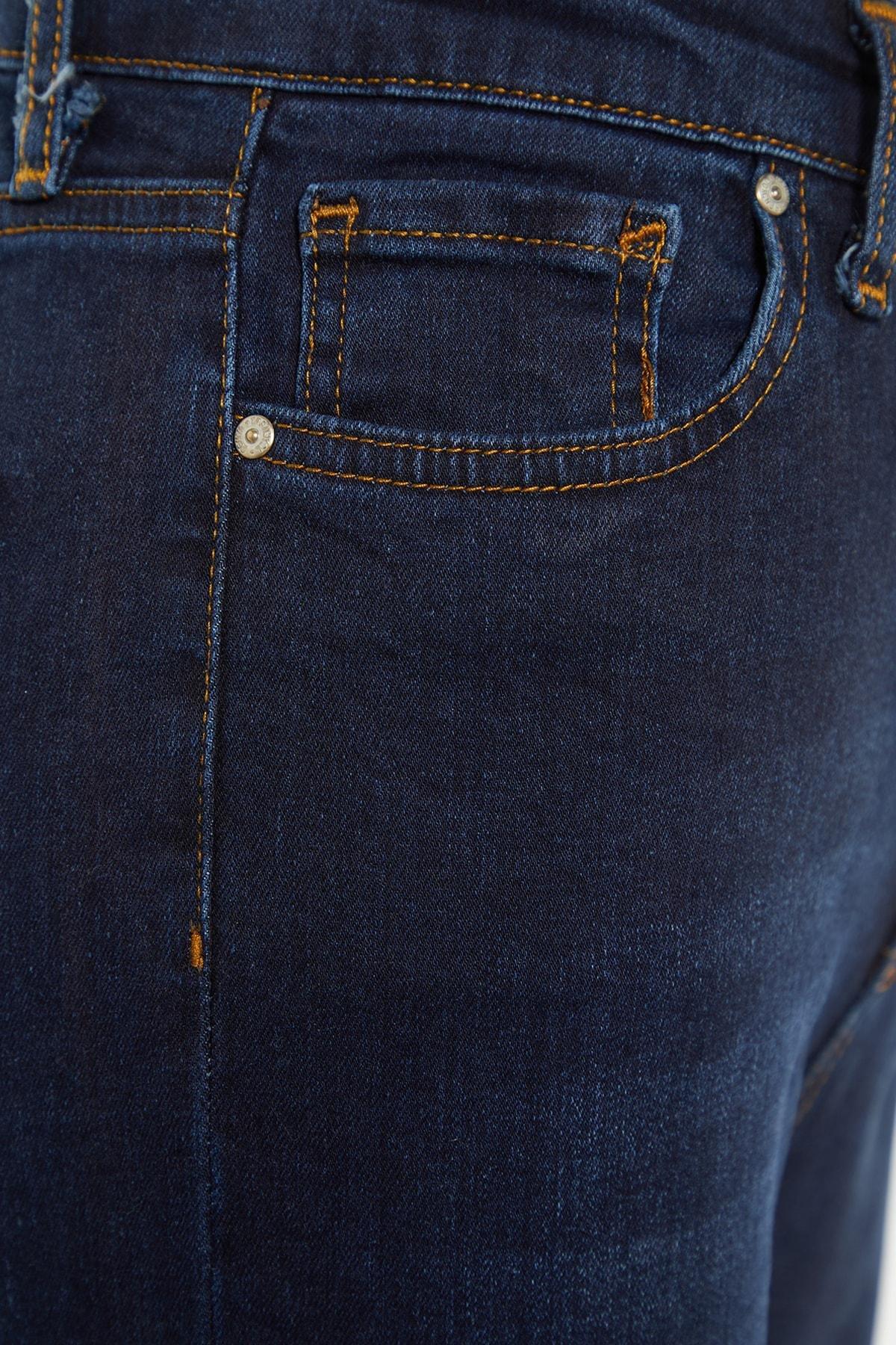 Blue High Waist Skinny Jeans, , large image number 13