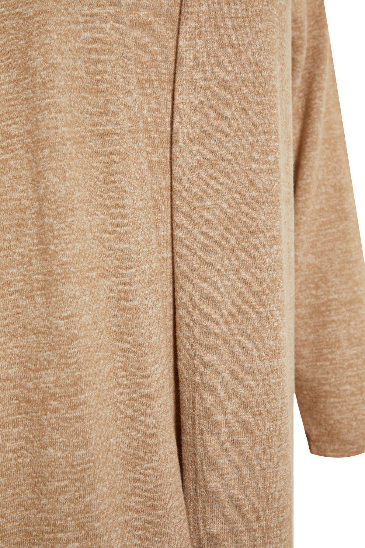 Beige Basic Plus Size Midi Dress, Set Of 3, , large image number 8