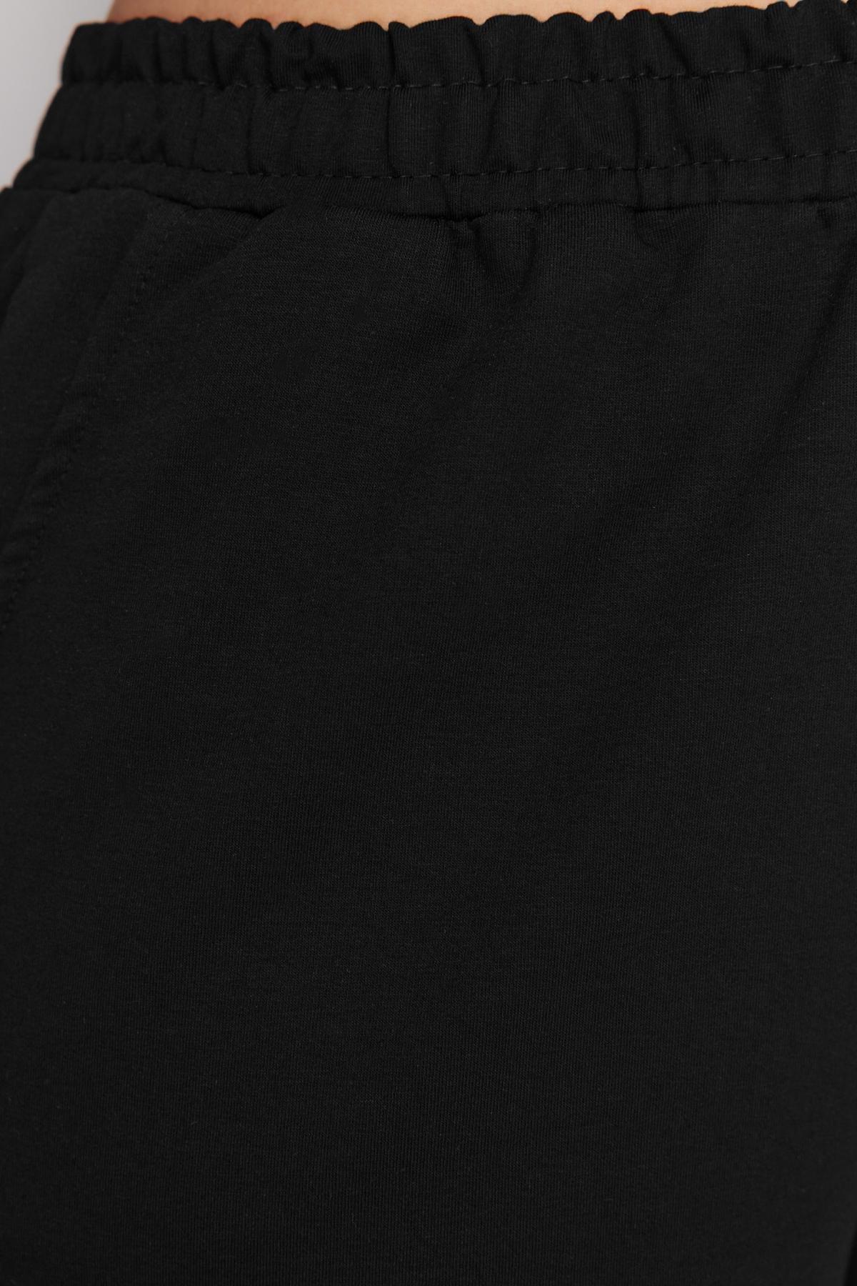 Black Joggers Plus Size Sweatpants, , large image number 9