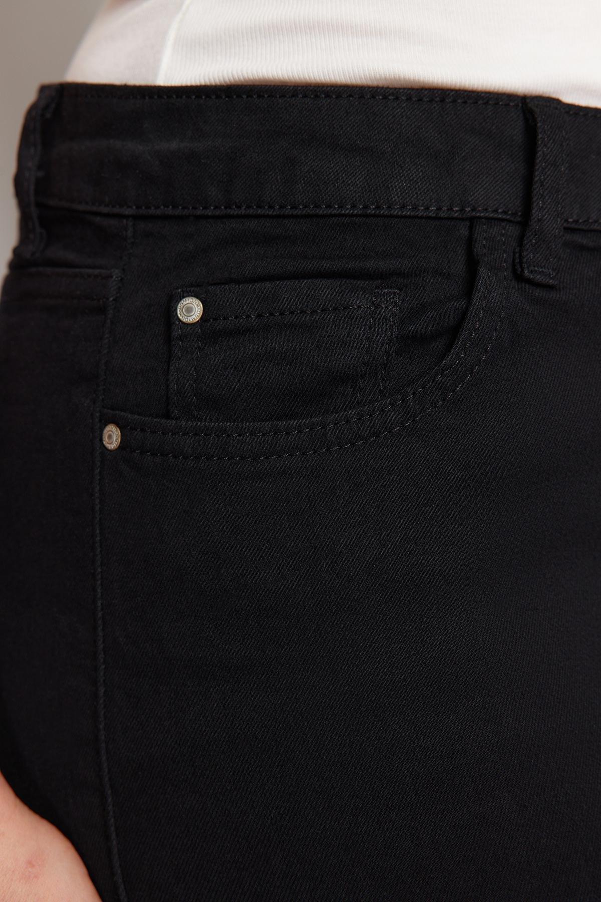Black Slim Plus Size Jeans, , large image number 9