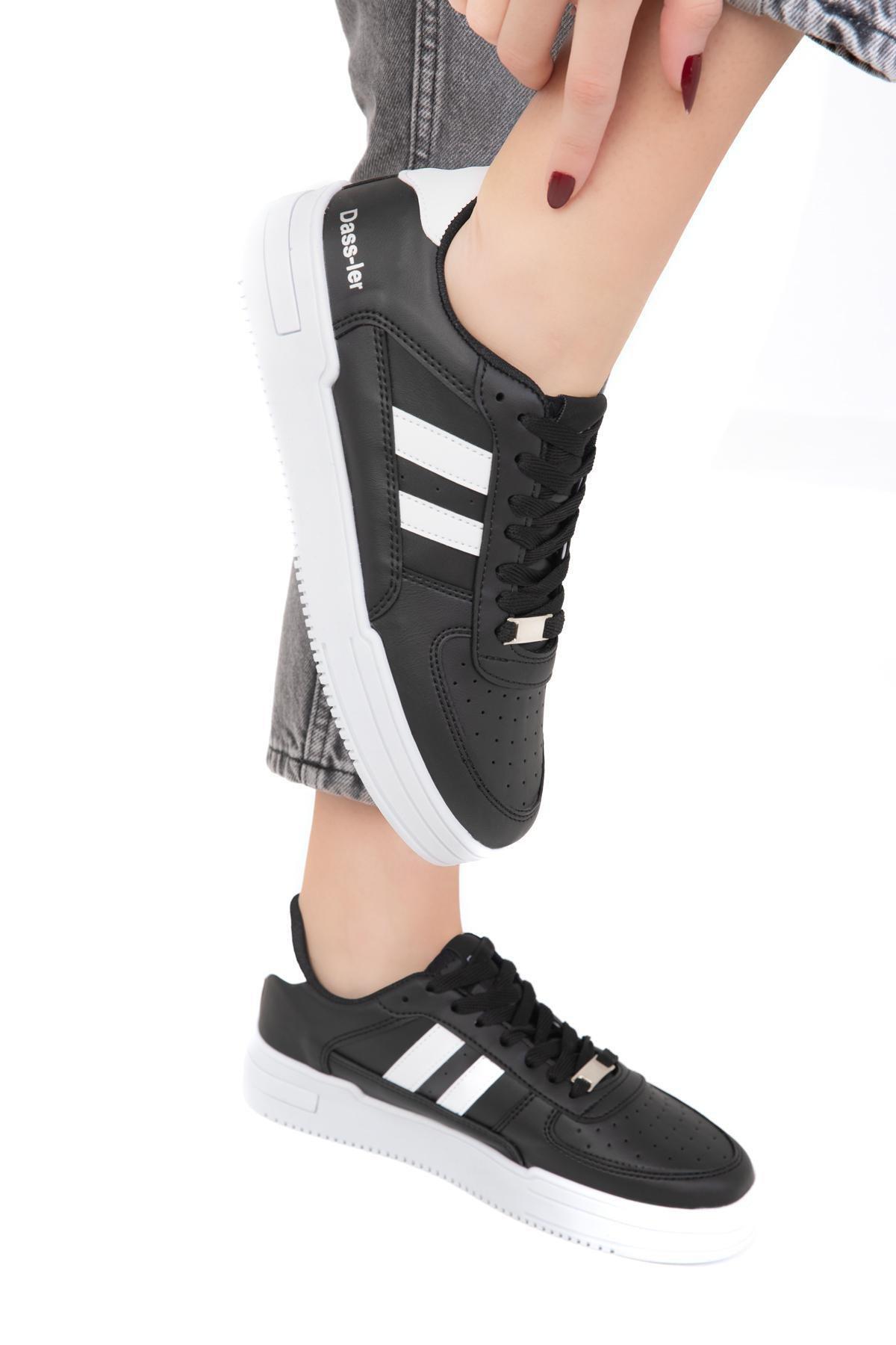 Black And White Unisex Sneaker, C101_1526, large image number 0