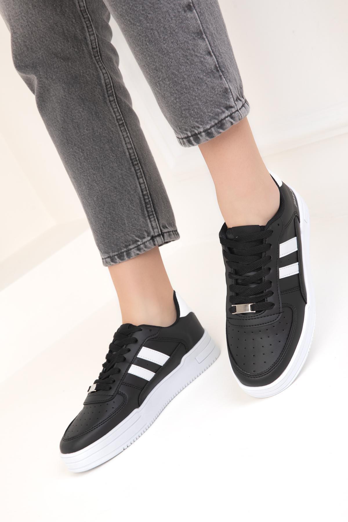 Black And White Unisex Sneaker, C101_1526, large image number 2