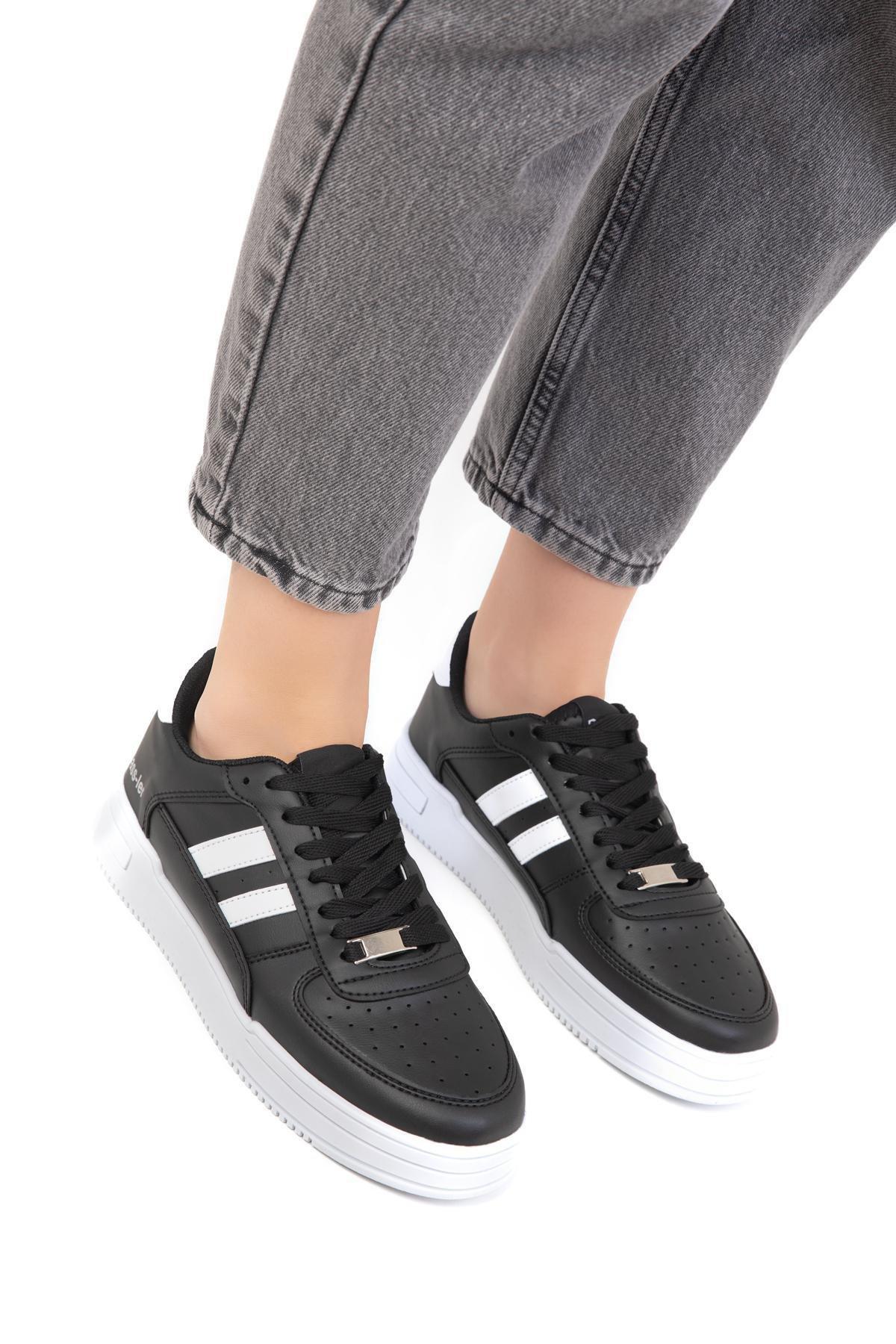 Black And White Unisex Sneaker, C101_1526, large image number 3