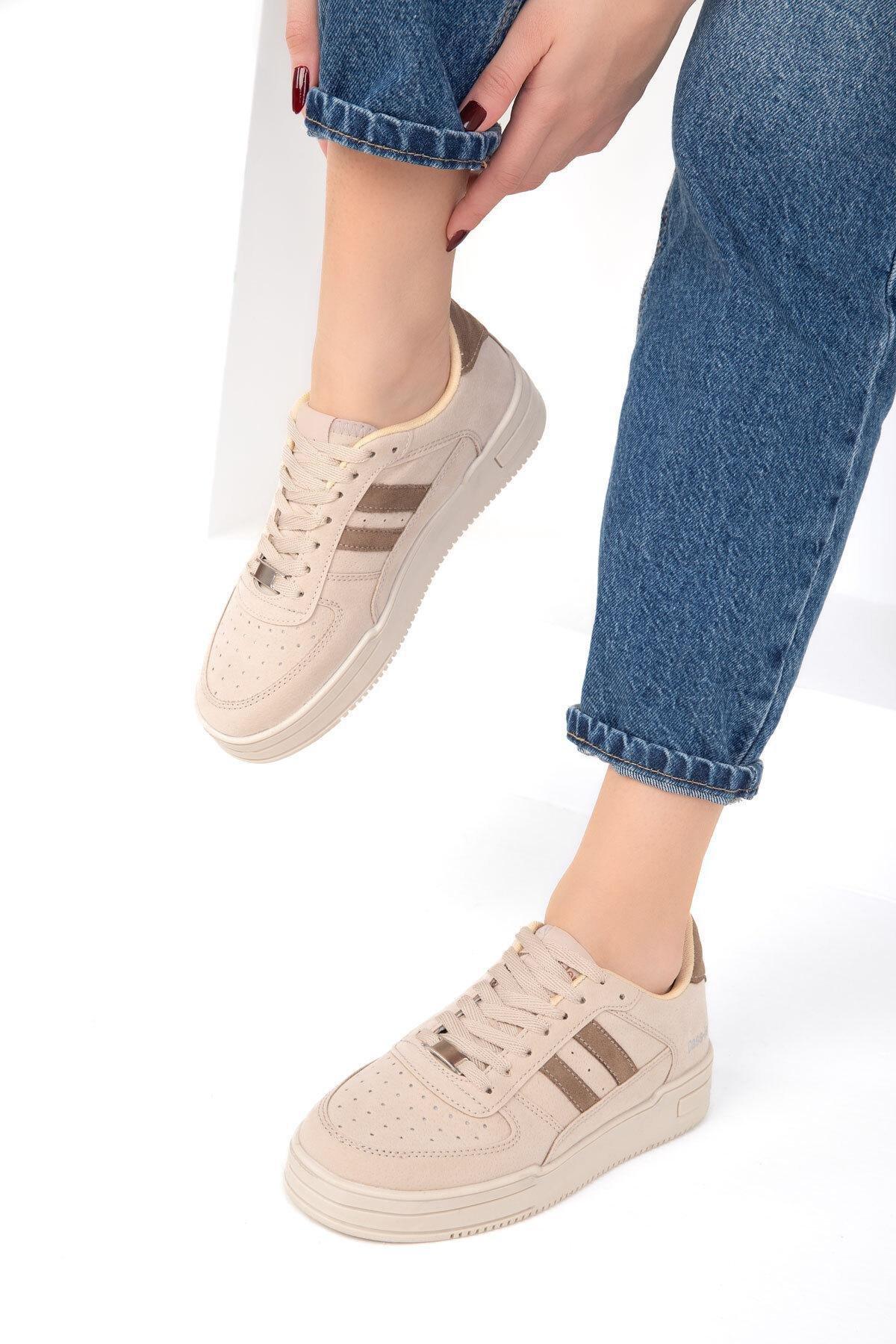 Beige Unisex Sneaker, , large image number 1