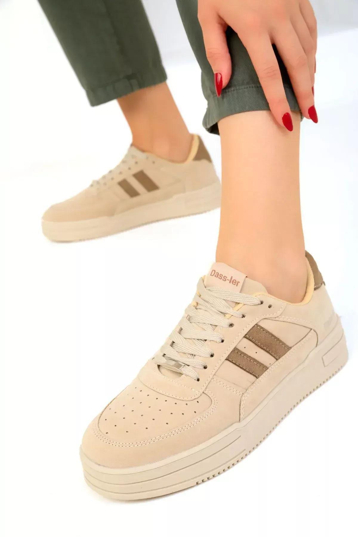 Beige Unisex Sneaker, , large image number 1