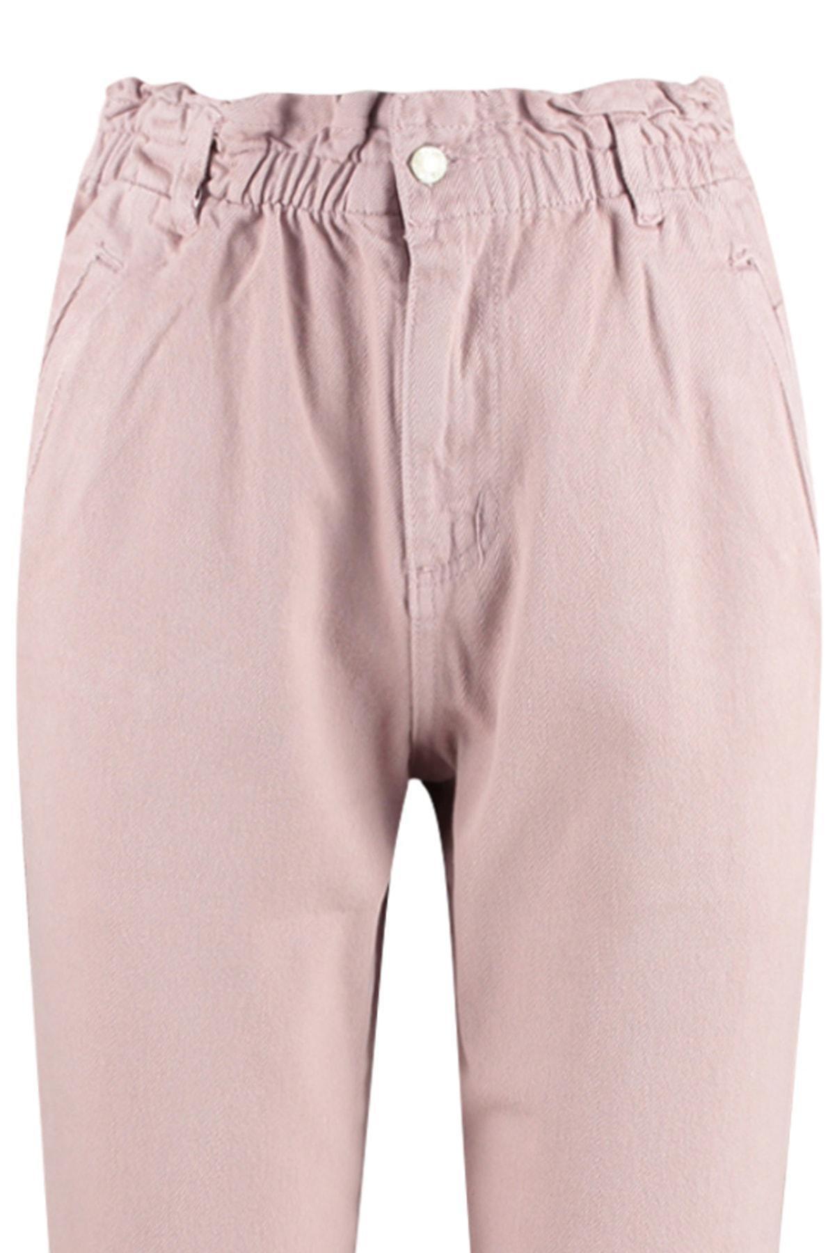 Trendyol - Pink Denim Straight Jeans
