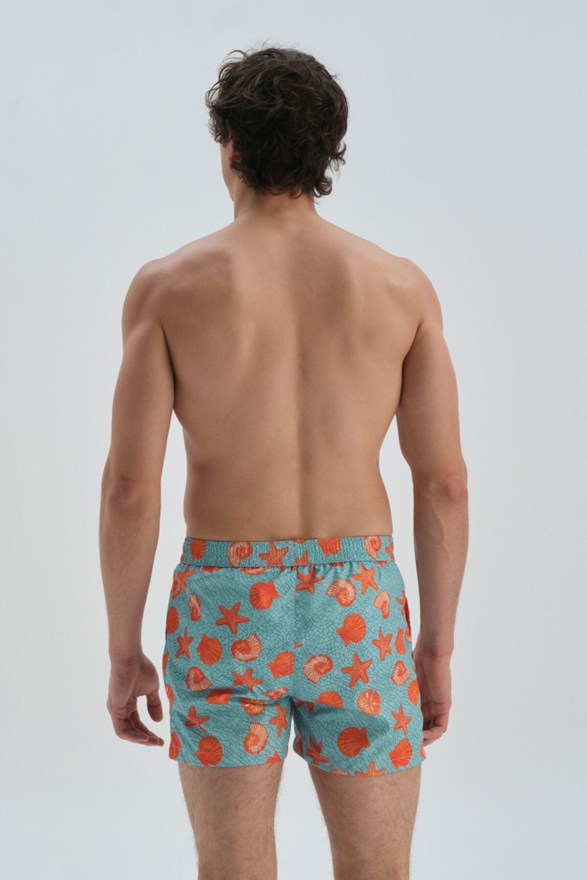 Dagi - Multicolour Printed Micro Swimming Shorts