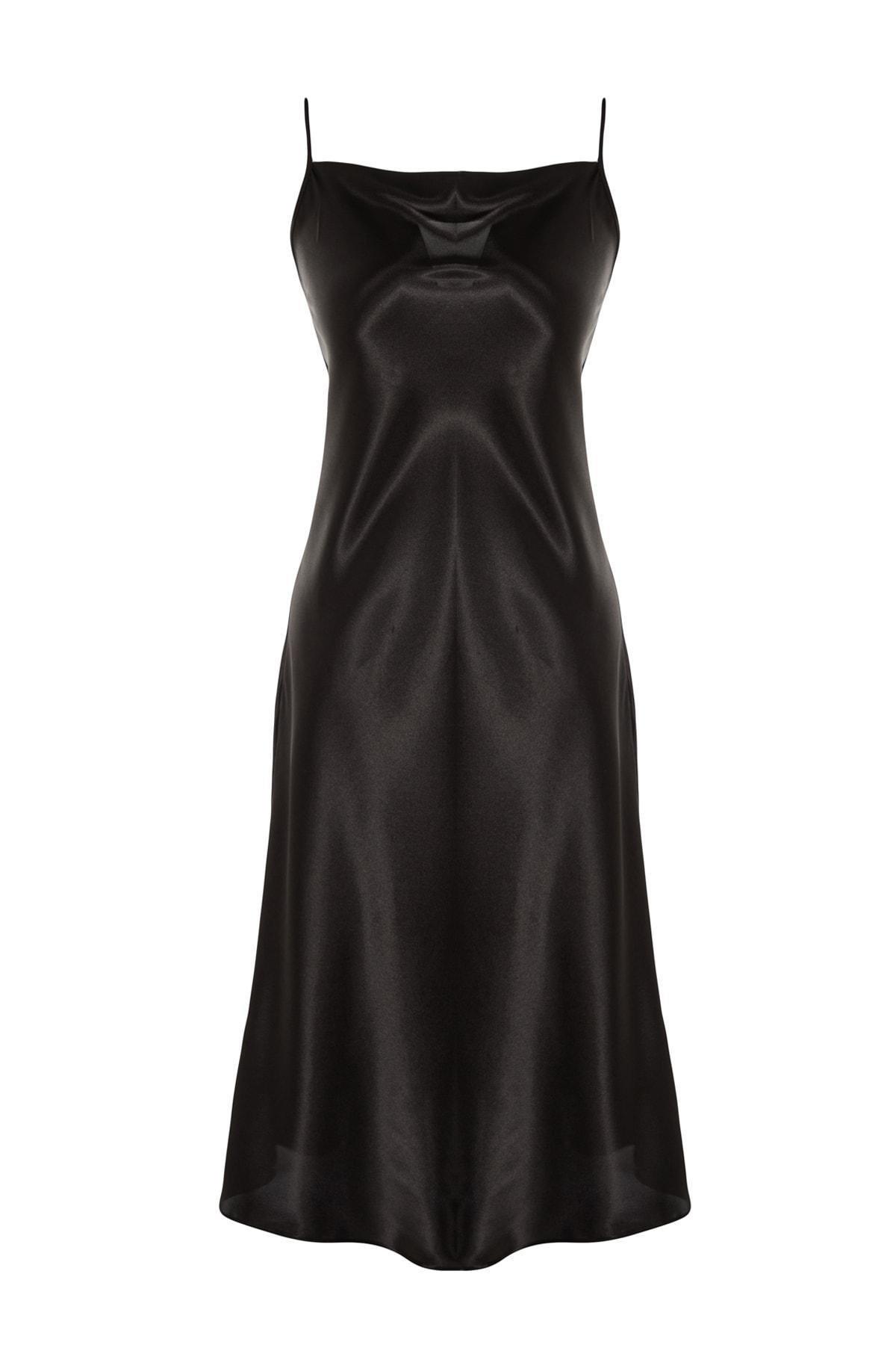 Black Plus Size Nightgown, Set Of 2, , large image number 7