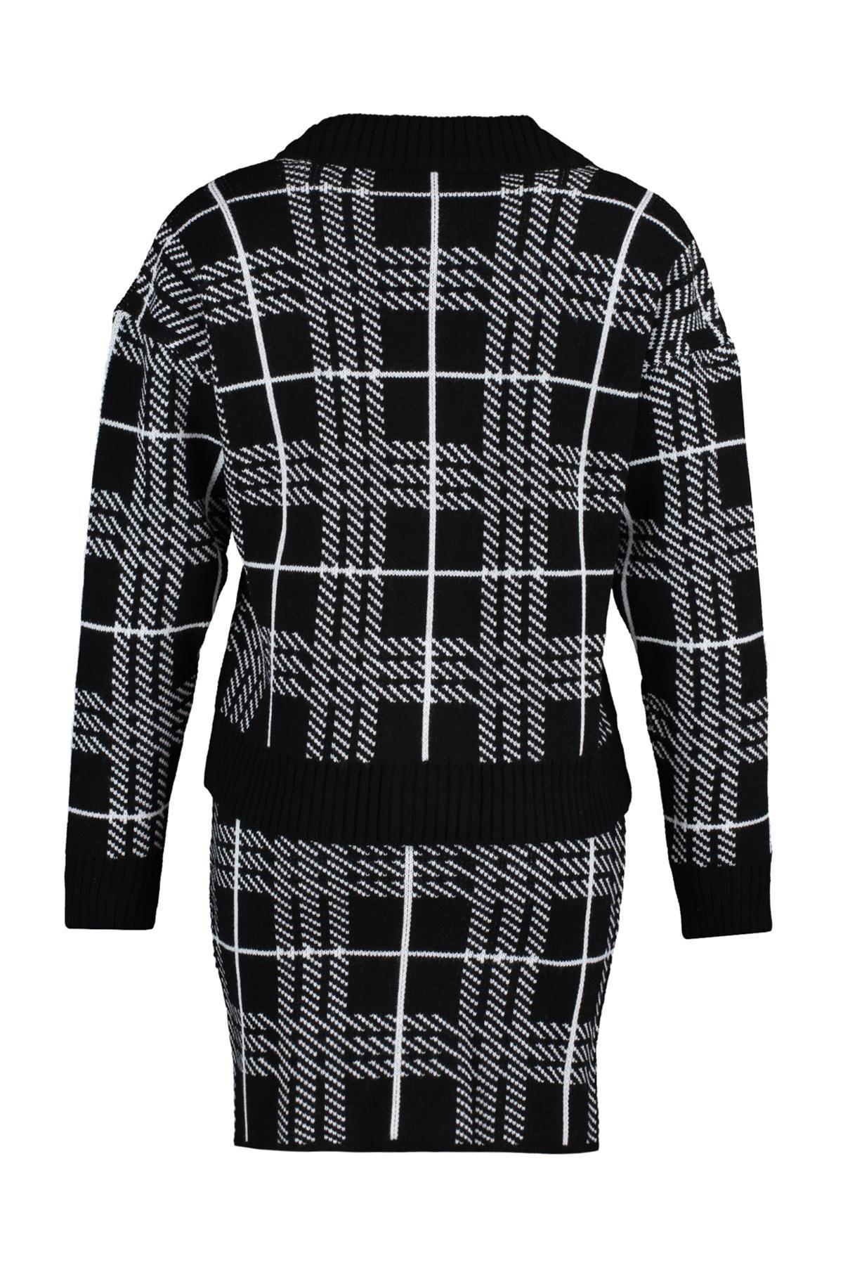 Black Plaid Co-Ord Set, , large image number 5
