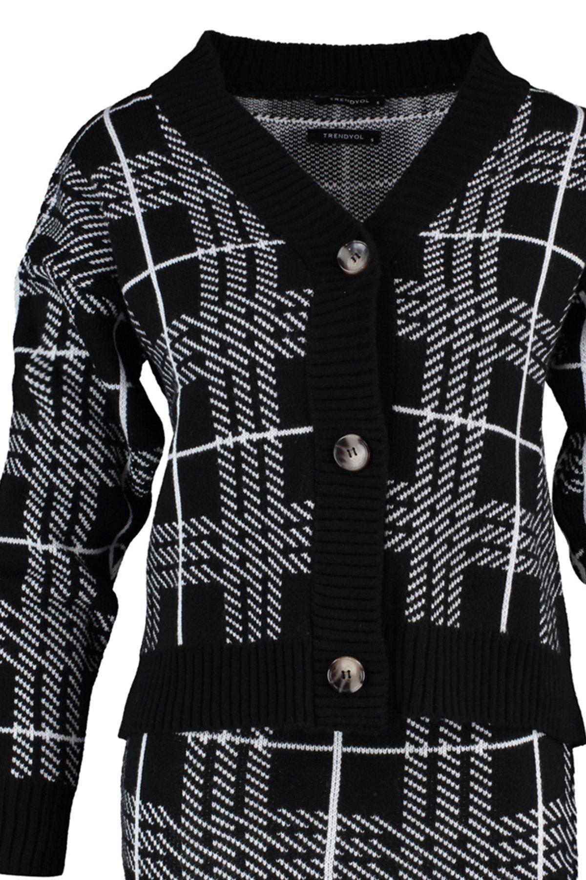 Black Plaid Co-Ord Set, , large image number 6