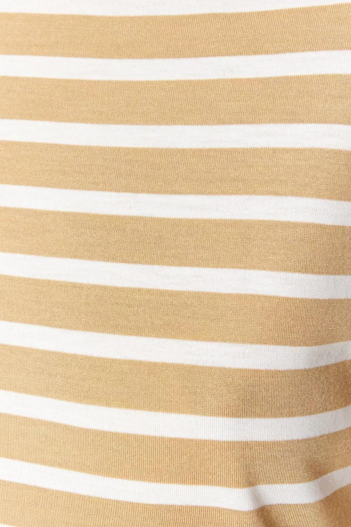 تيشيرت مخطط، بيج, Beige, large image number 3