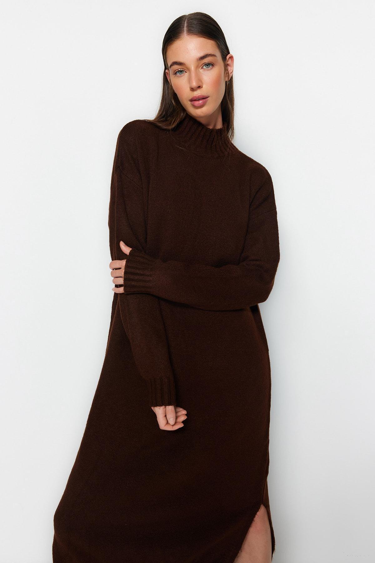 Brown Shift Dress, , large image number 2