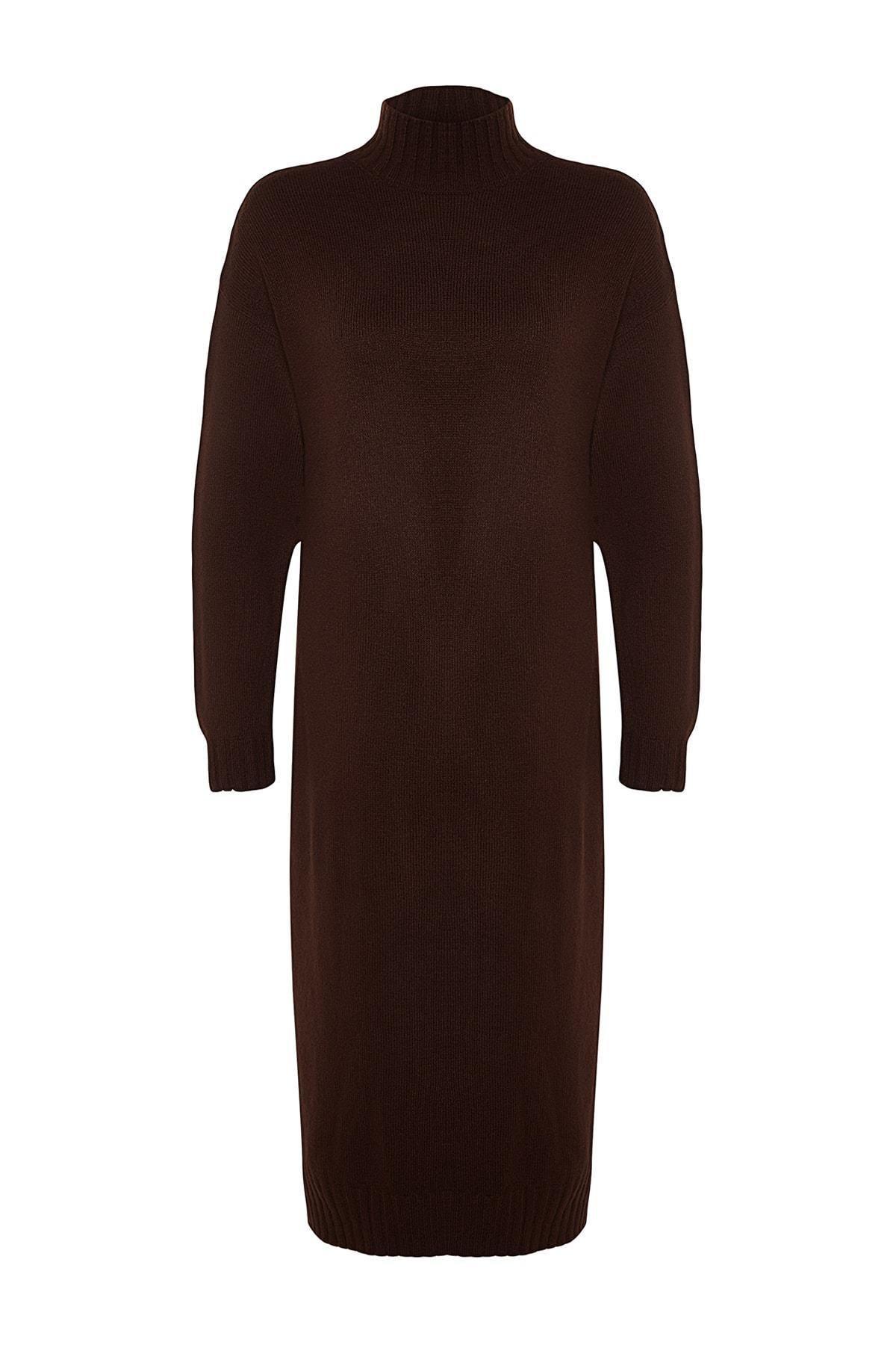 Brown Shift Dress, , large image number 6