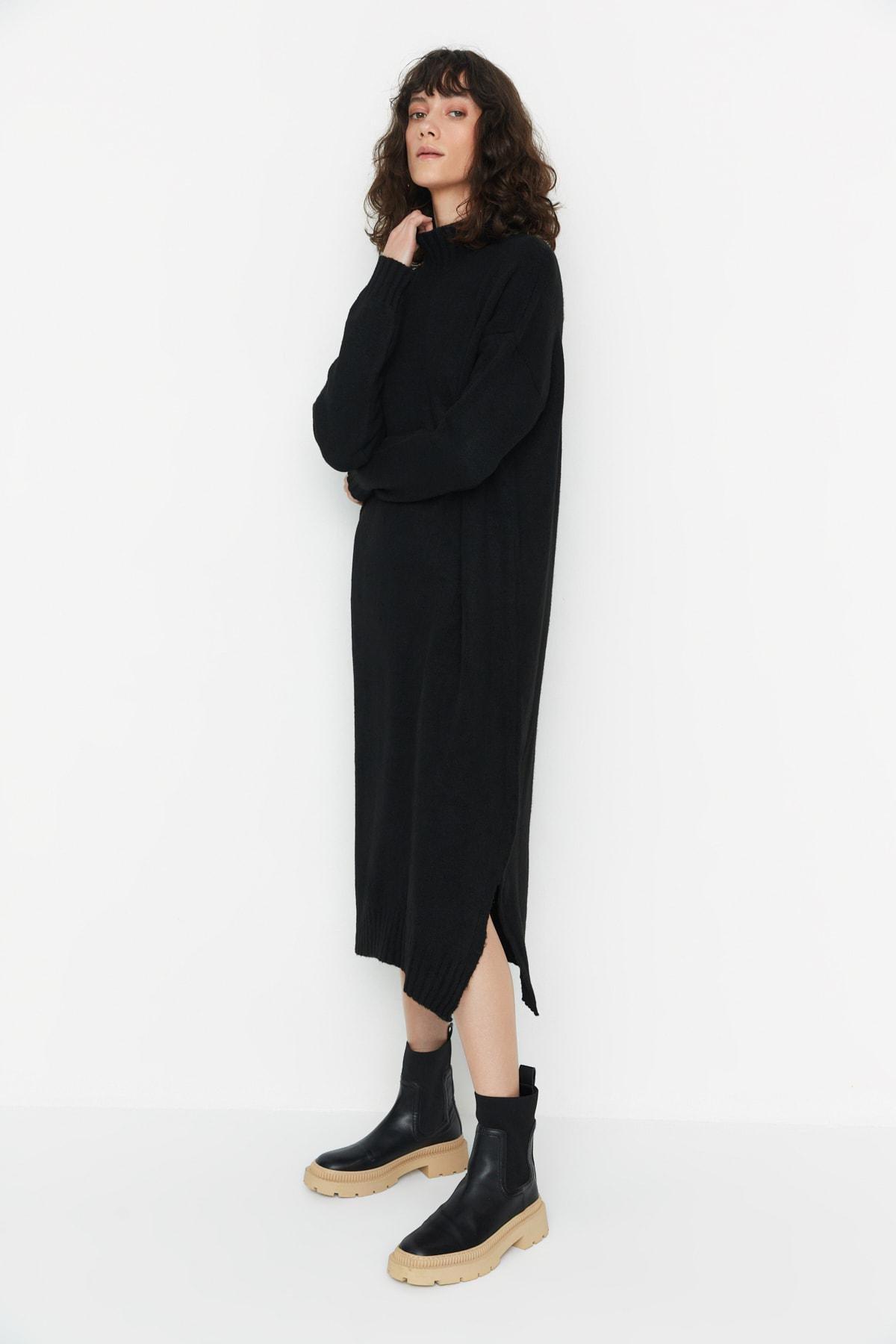 Black Shift Dress, , large image number 1