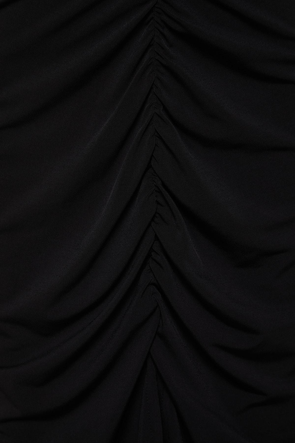 Black Bodycon Plus Size Dress, , large image number 6