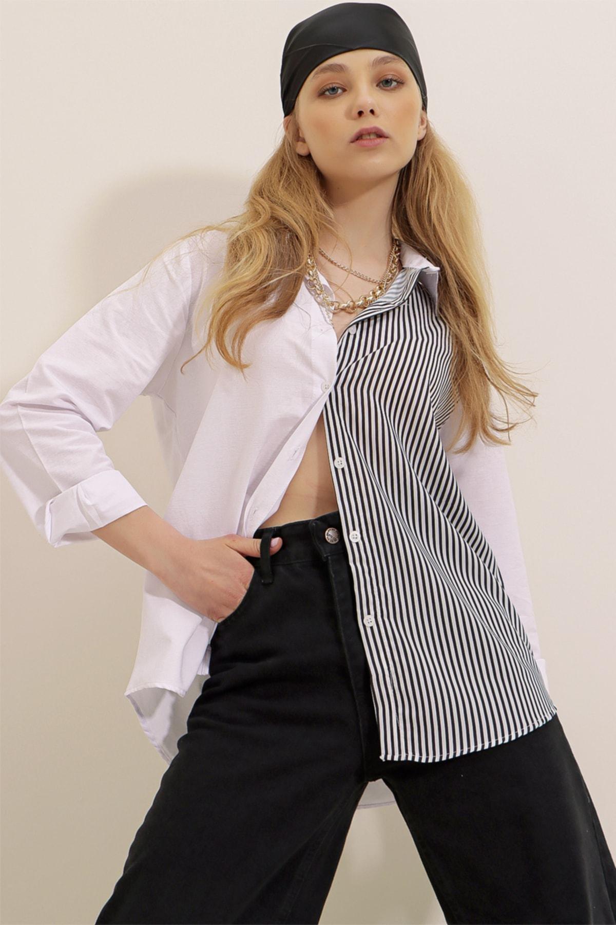 Black Striped Shirt, , large image number 2