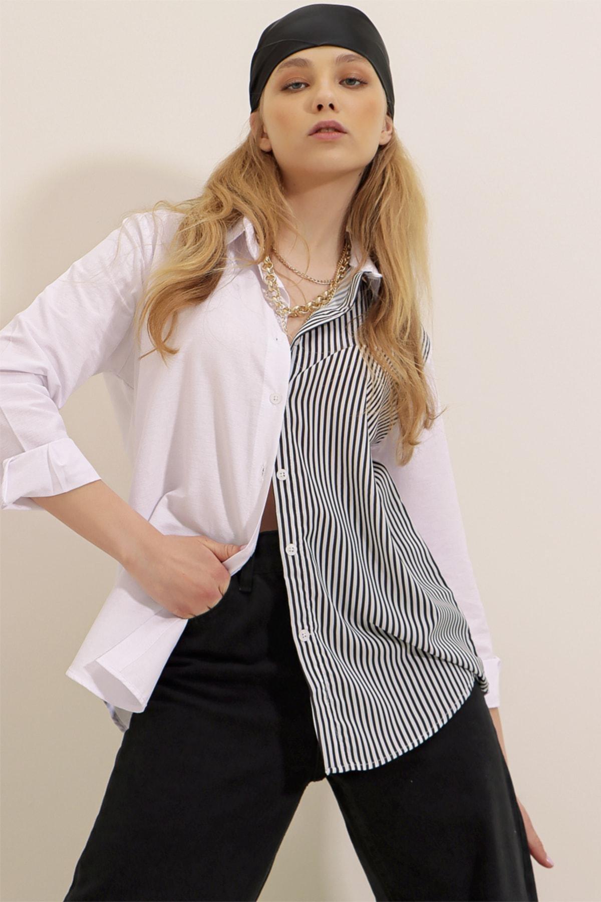 Black Striped Shirt, , large image number 3