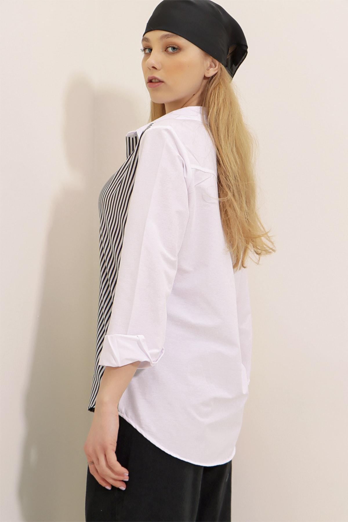 Black Striped Shirt, , large image number 4