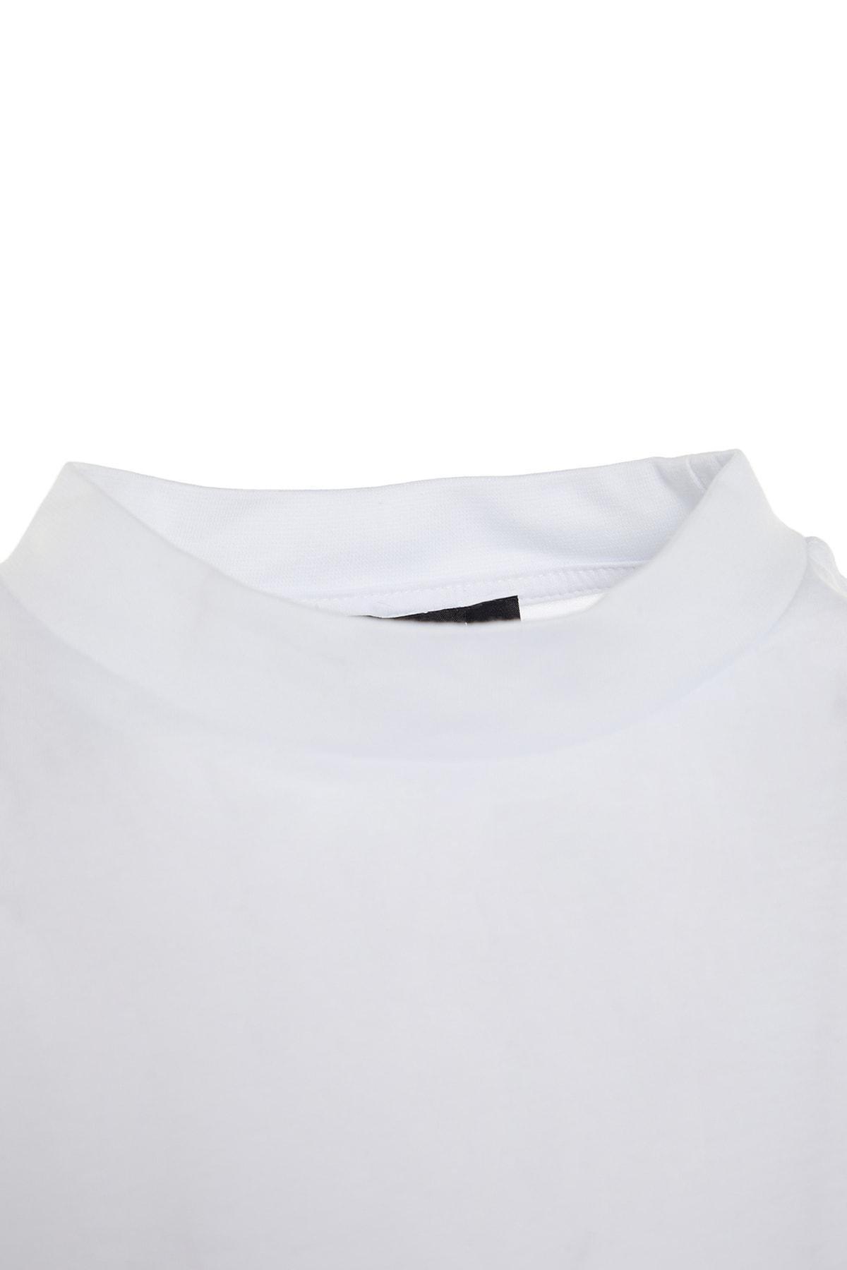 White Regular T-Shirt, , large image number 8