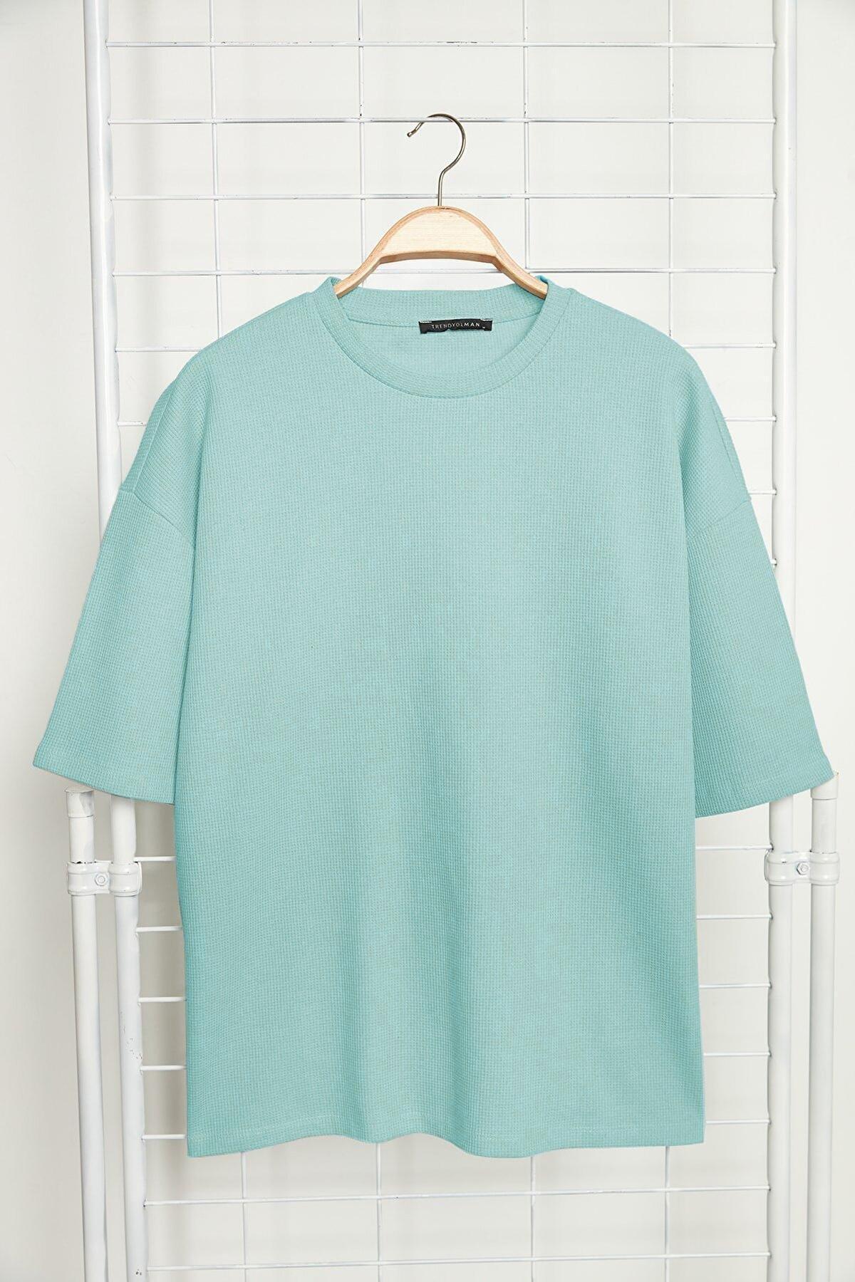 Green Oversize T-Shirt, , medium